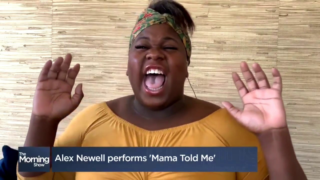 Alex Newell - Mama Told Me (LIVE The Morning Show 2020)