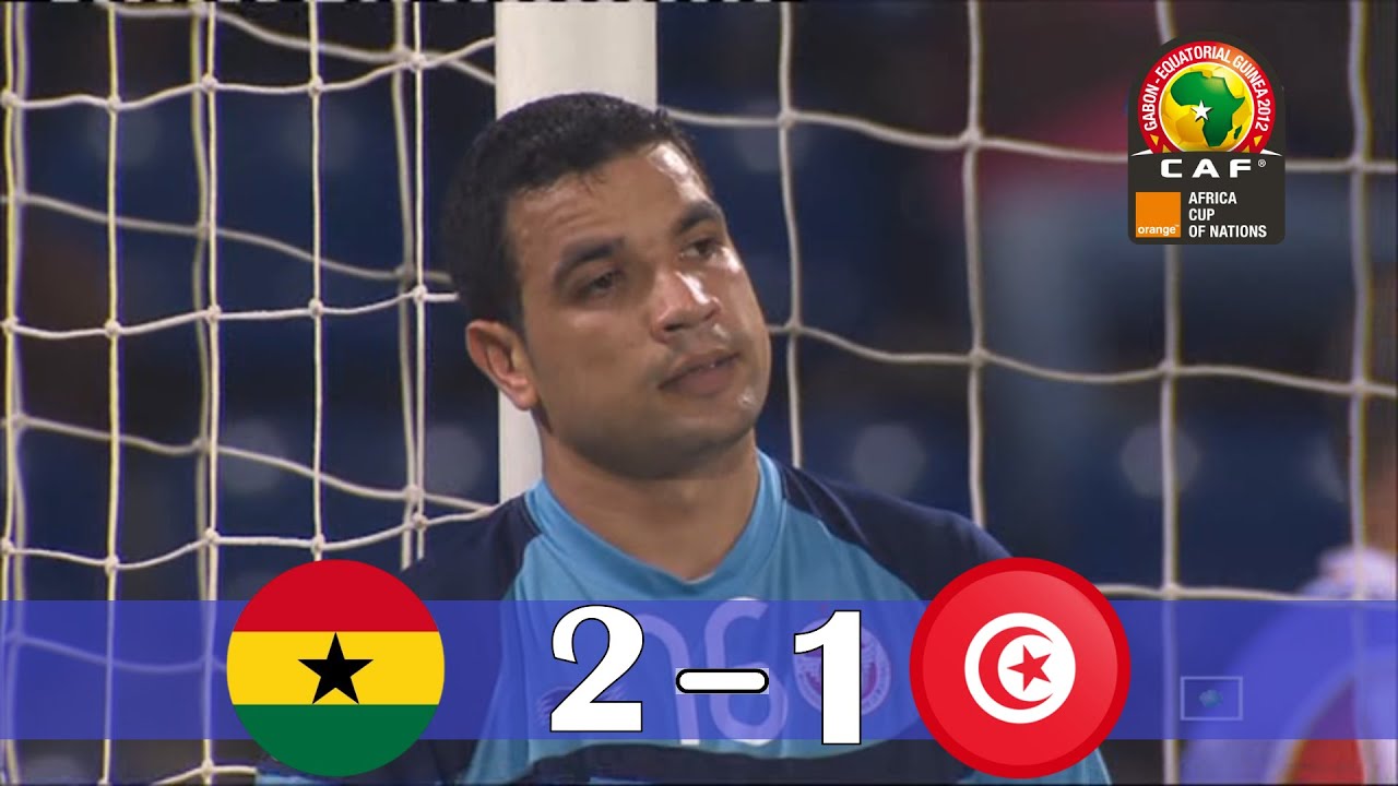 خطأ قاتل من البلبولي في ملخص مباراة تونس و غانا كأس أمم إفريقيا 2012