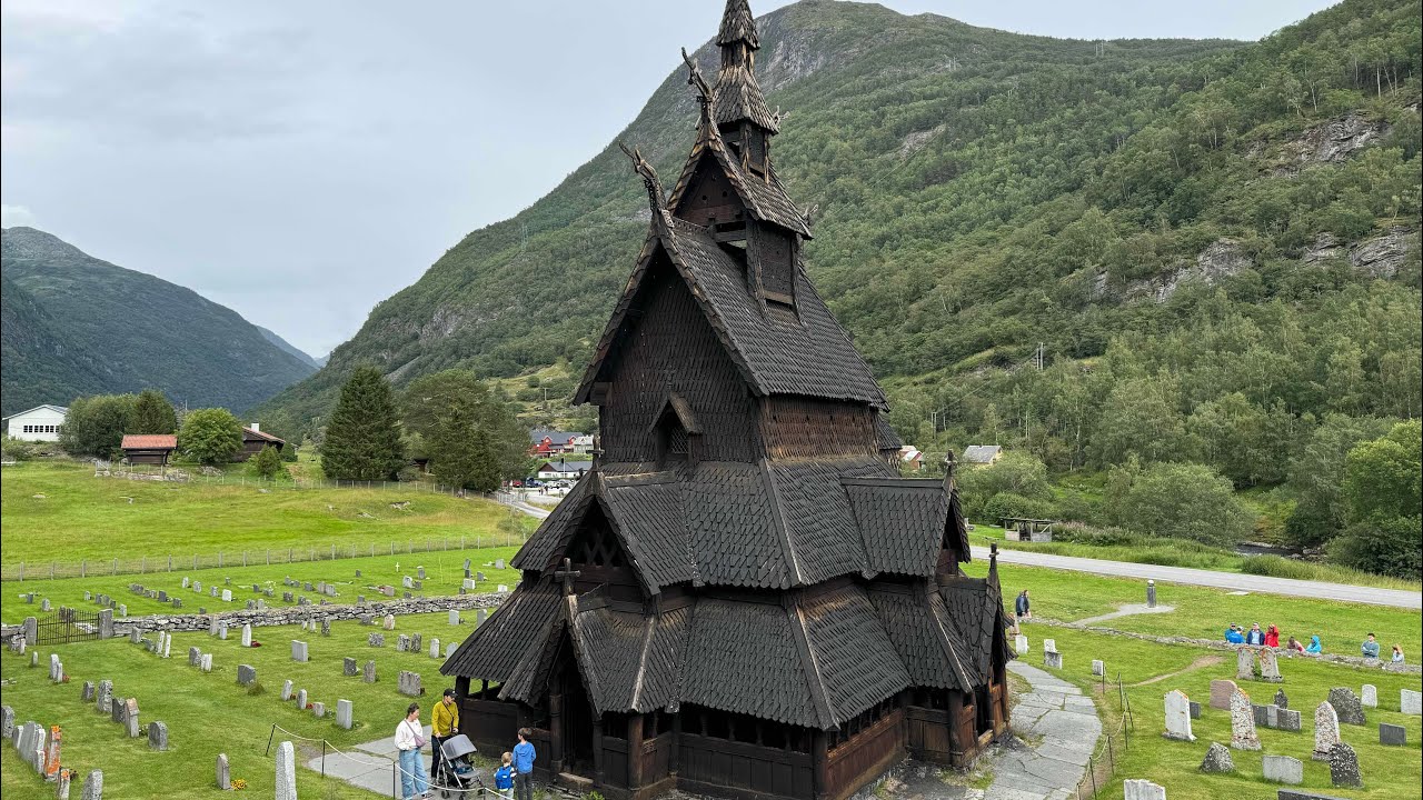 Borgund Stave Church, Lærdal Municipality, Vestland, Norway 2024 🇳🇴🇳🇴🇳🇴  #NORWAY #BORGUNDSTAVECHURCH