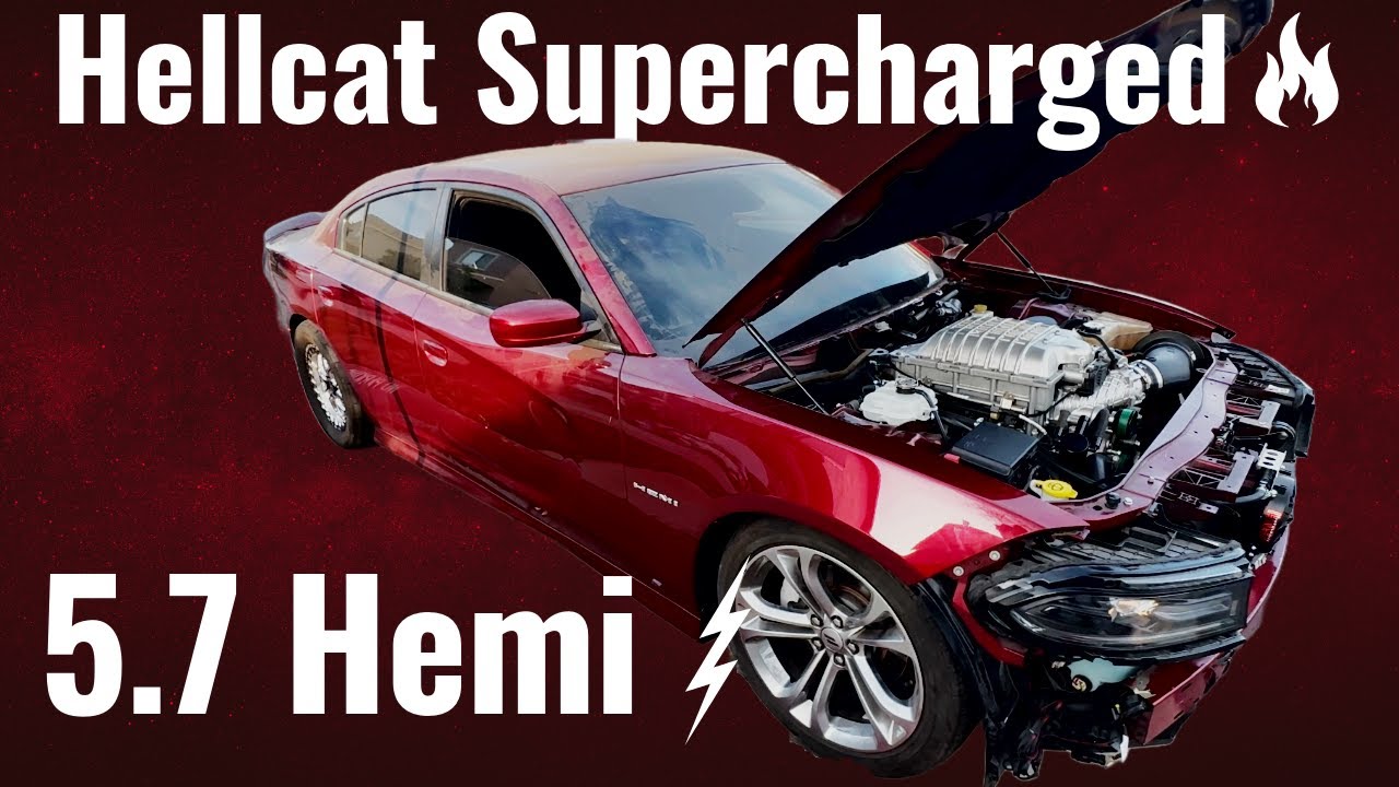 DODGE CHARGER RT HELLCAT SUPERCHARGER and CAM tuning + updating injectors sparkplugs POV IDLE CHOP