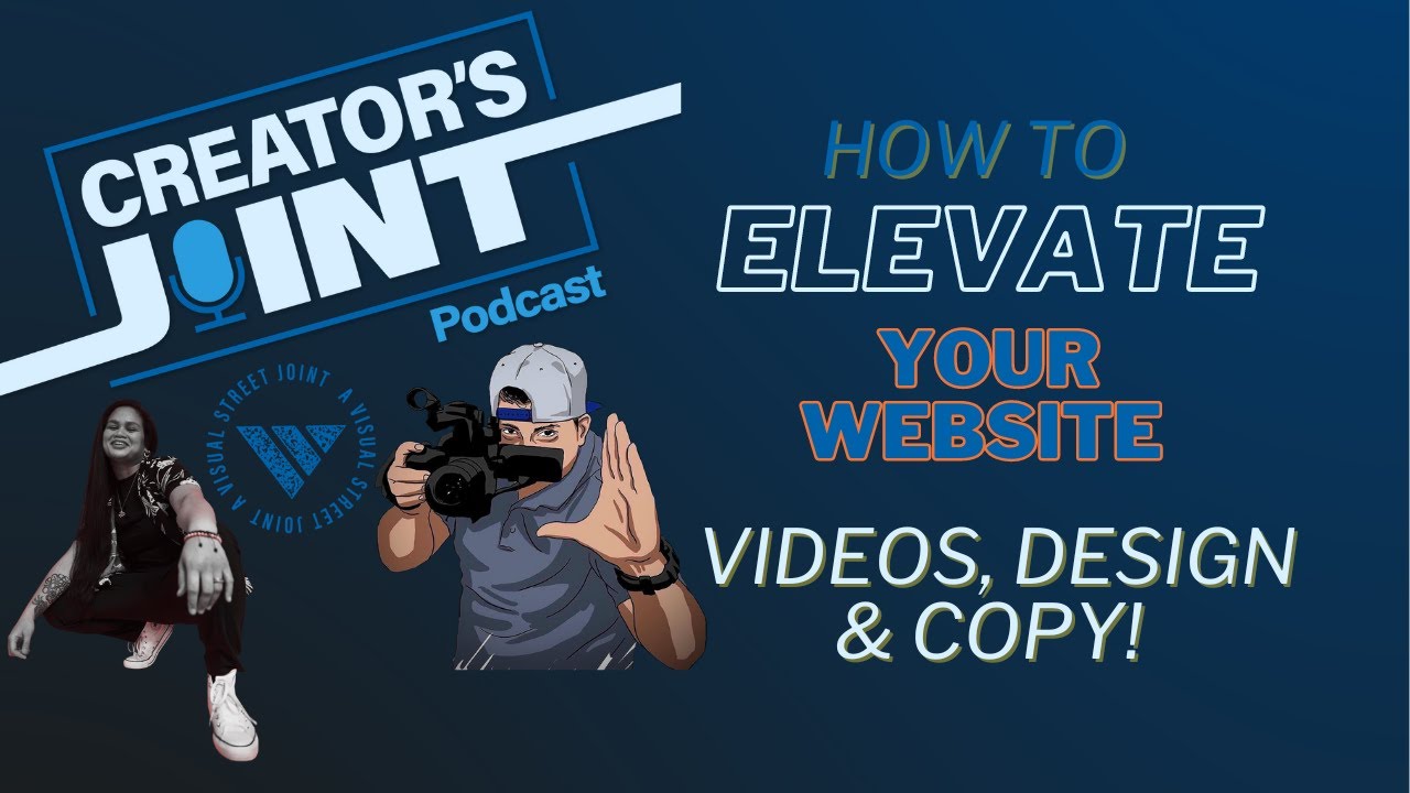 The Creator's Joint Podcast Ep 001 | Breaking Down a Client's Website: Tips & Insights!