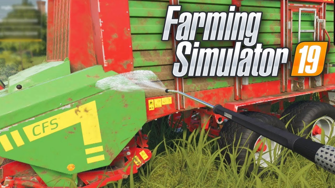 MYJEMY WSZYSTKIE SPRZĘTY ! - Farming Simulator 19 #21