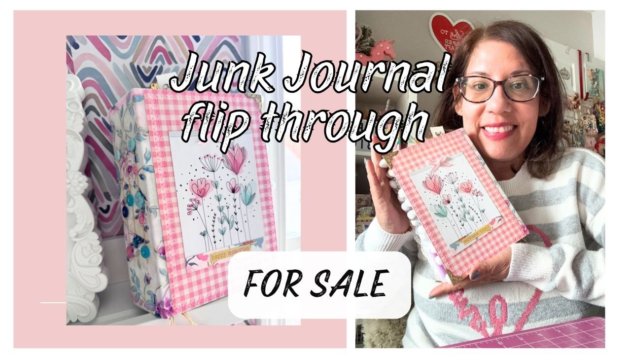 Spring Junk Journal Flip through - SOLD
