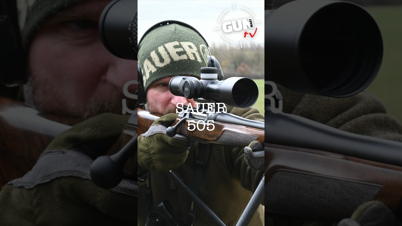 The new SAUER 505 ErgoLux #hunting #precisionrifle #gun #coolgun #shooting #sauer #testing #new