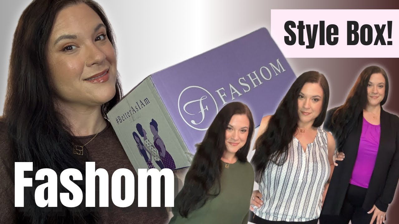 FASHOM STYLE BOX: распаковка и примерка Fashom Mystery Box!