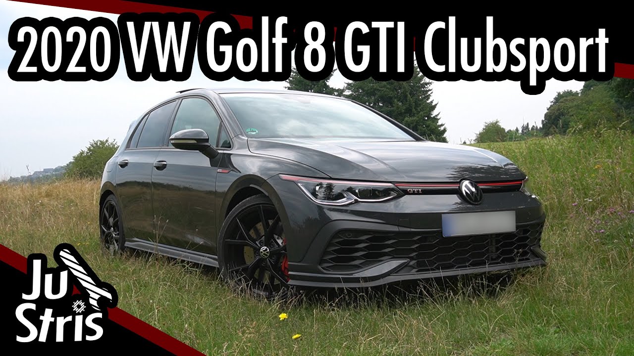 Test/Review 2020 Volkswagen Golf 8 GTI Clubsport - Hat das Touch? - JuStris Garage