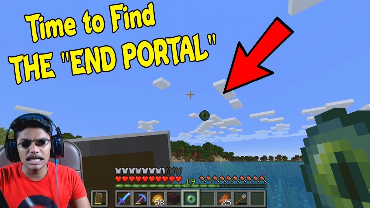 Heading Out to find the END PORTAL in [MINECRAFT- Part 22]