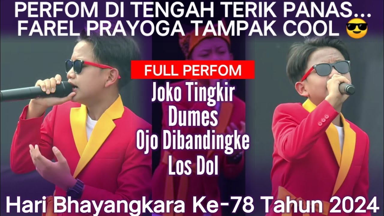Full Farel Prayoga Perfom Di Hari Bhayangkara Ke-78 Tahun 2024 Reaction | Ujang Halu Reaction