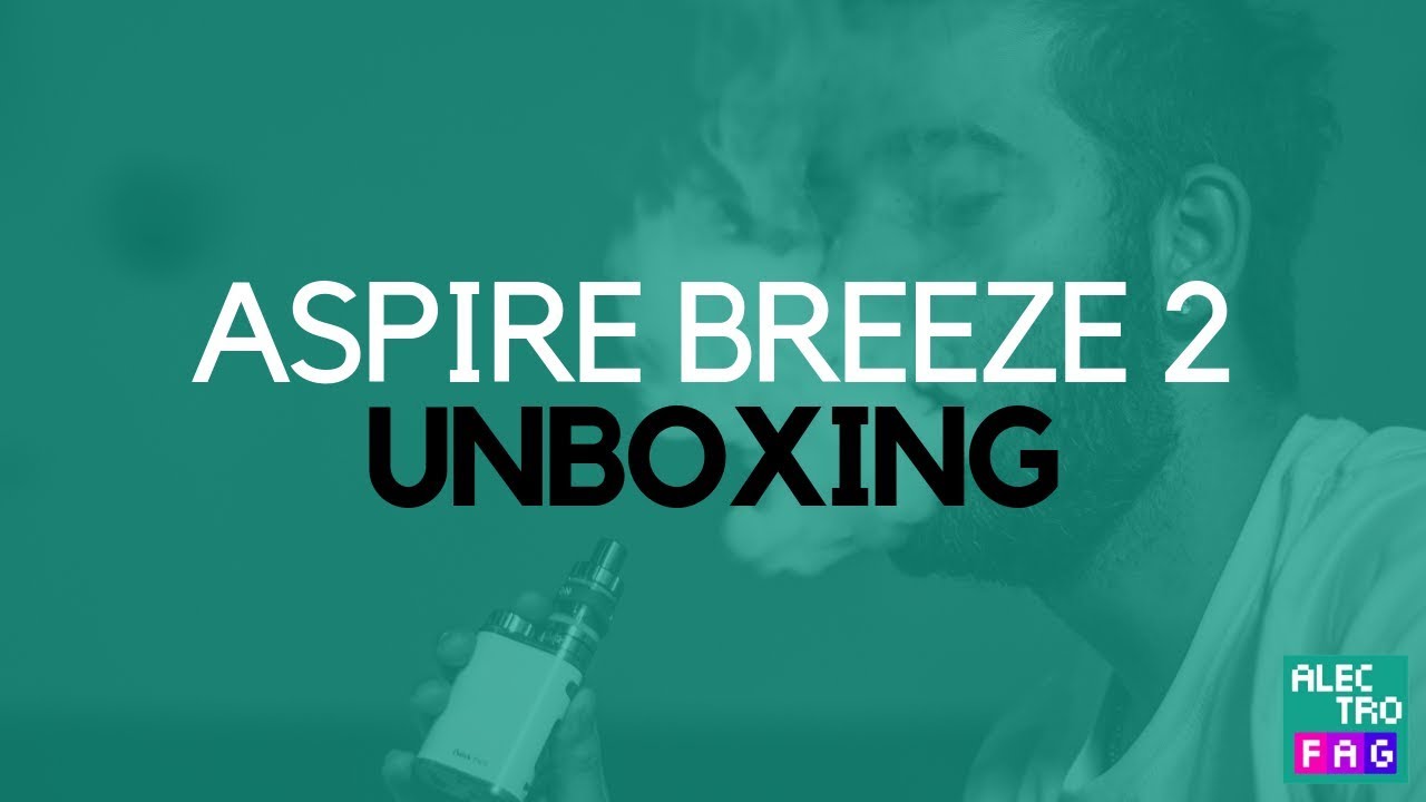 Aspire Breeze 2 AIO Pod Kit - Unboxing [ Alectrofag ]