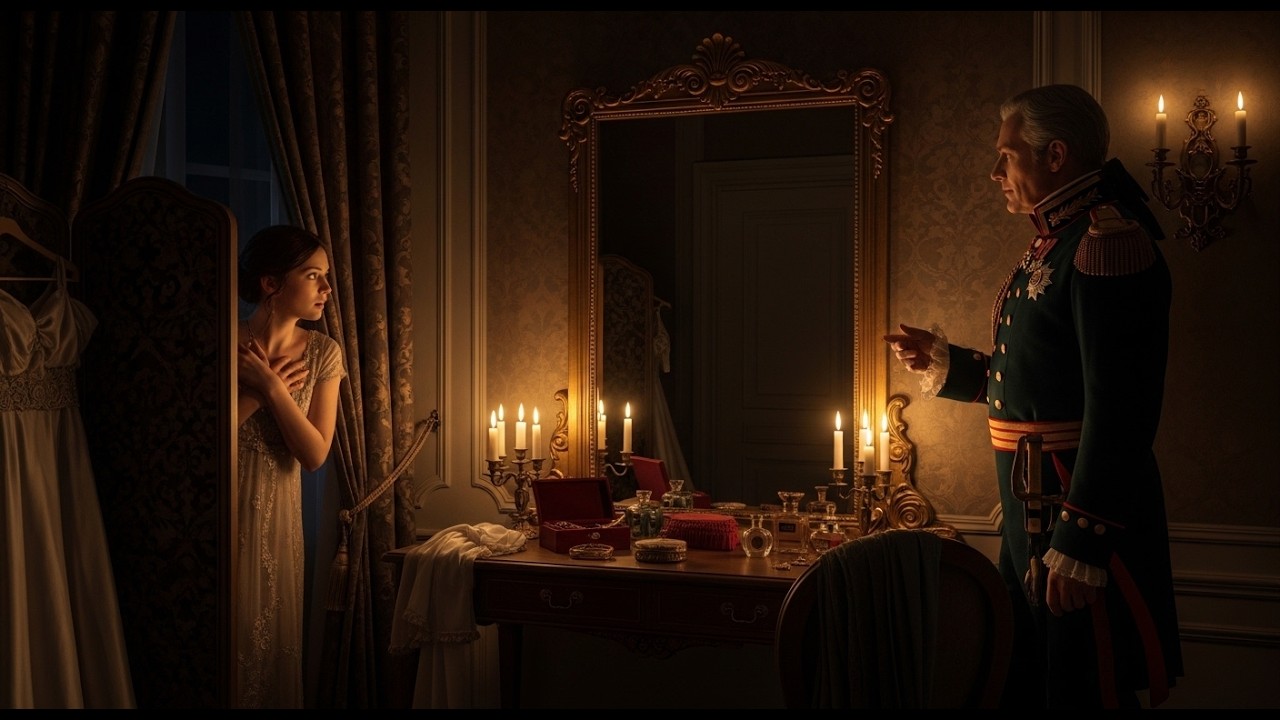 She Hid In The Dressing Room To Avoid Her Fiancé — Until A Shadow Moved And The General Spoke