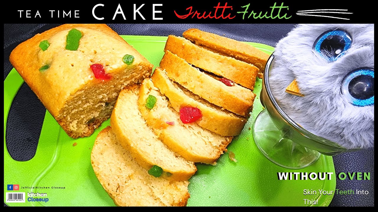 Fruit Cake new way of cooking ♥️Tutti Frutti Cake ( No Oven ) Recipe | How To Make cake