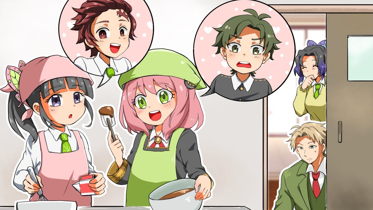 【キメツ小学校✖︎SPY×FAMILY】カナヲとアーニャのバレンタイン大作戦！手作りチョコを渡せるのか！？【炭治郎/カナヲ/炭カナ/鬼滅の刃/きめつのやいば/キメツ学園/刀鍛冶の里編/声真似】