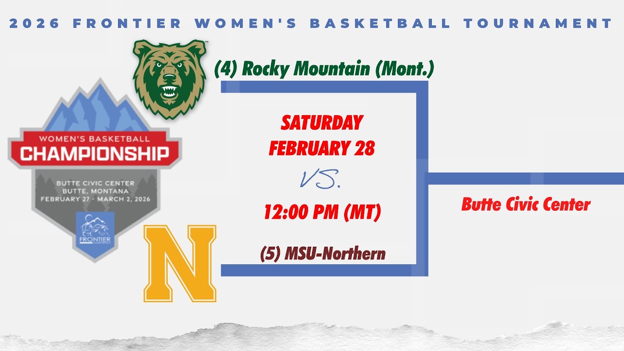 2026 FC Women's Basketball Postseason Tournament - (5) MSU-Northern vs. (4) Rocky Mountain (Mont.)