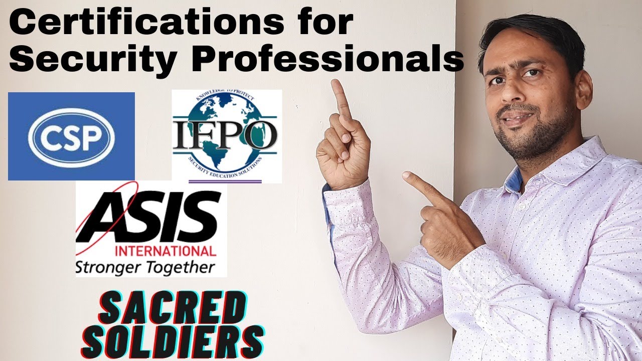Certifications For Security Professional