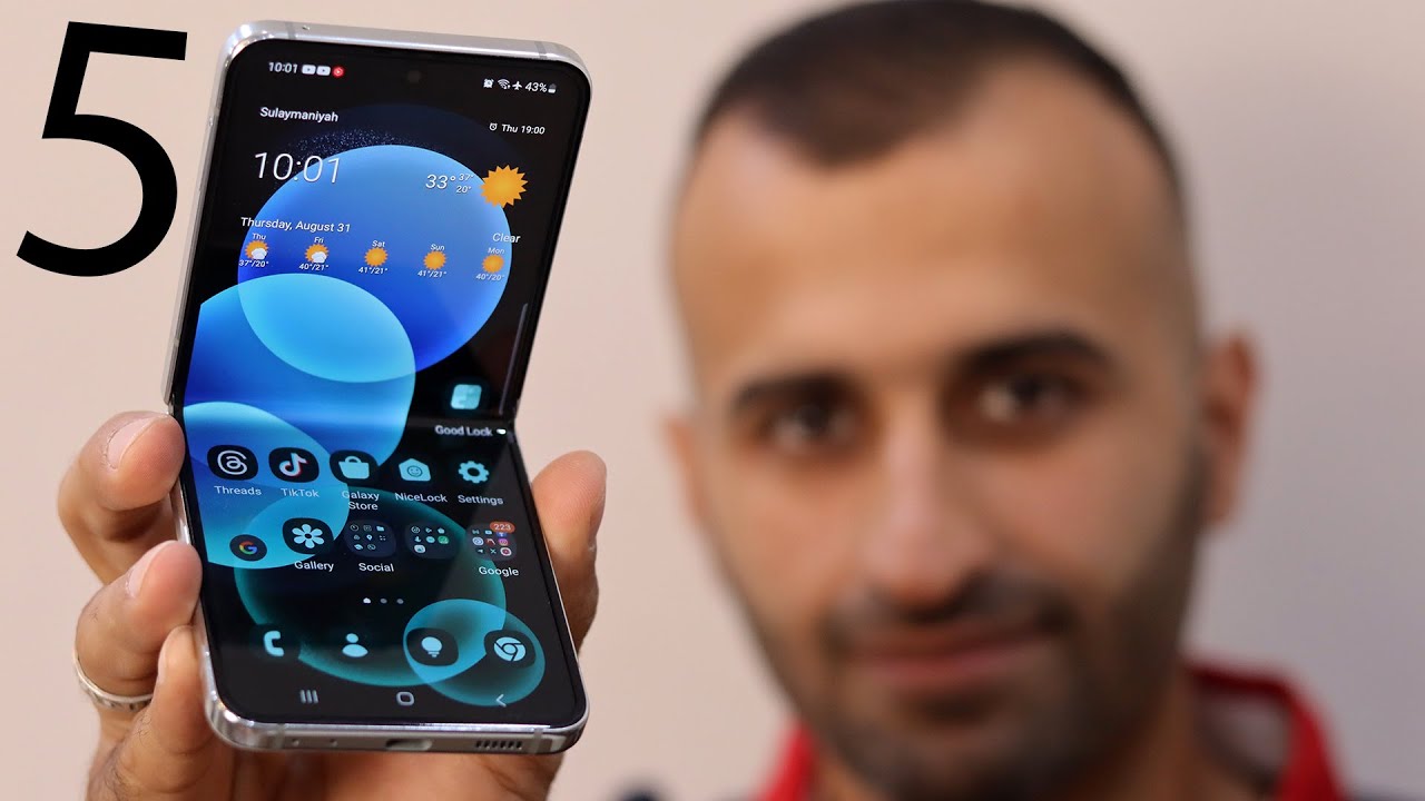 وەحشی چەماوەی سامسۆنگ ☰ Samsung Galaxy Z Flip5 Kurdish Review