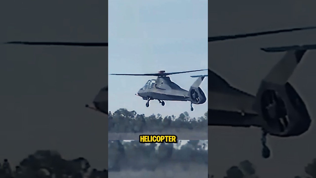 RAH 66 Comanche miał być najpotężniejszym śmigłowcem na niebie, ale