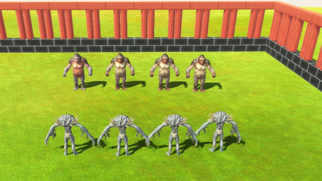 GORO THE GIANT VS SCOURGE | Animal Revolt Battle Simulator