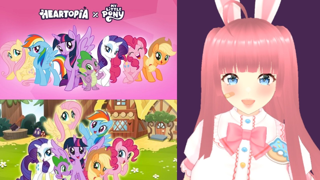 VTuber Sugar: First Time My Little Pony Games | Magic Princess & Heartopia