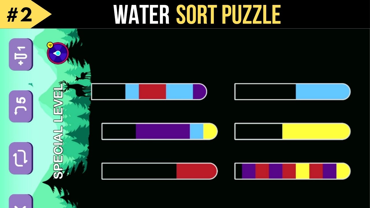 Color sorting game | Relaxing ASMR puzzle |