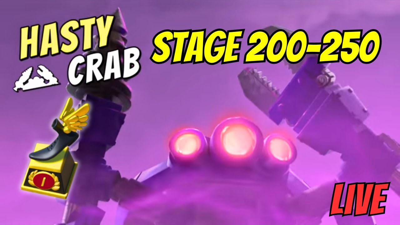 Boom Beach Hasty Crab April 2020 Stage 200-250