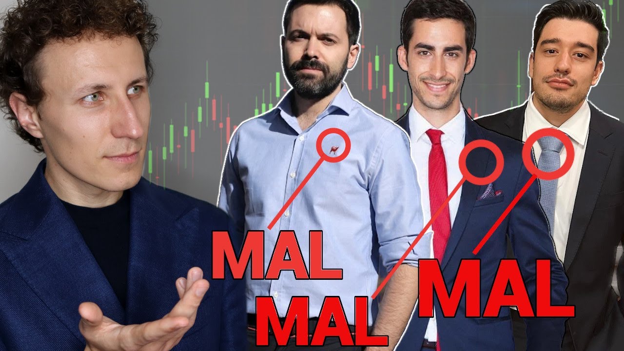 Analizo Cómo Visten Youtubers de Economía: Juan Ramón Rallo, Wallstreet Wolverine, Arte de invertir📈