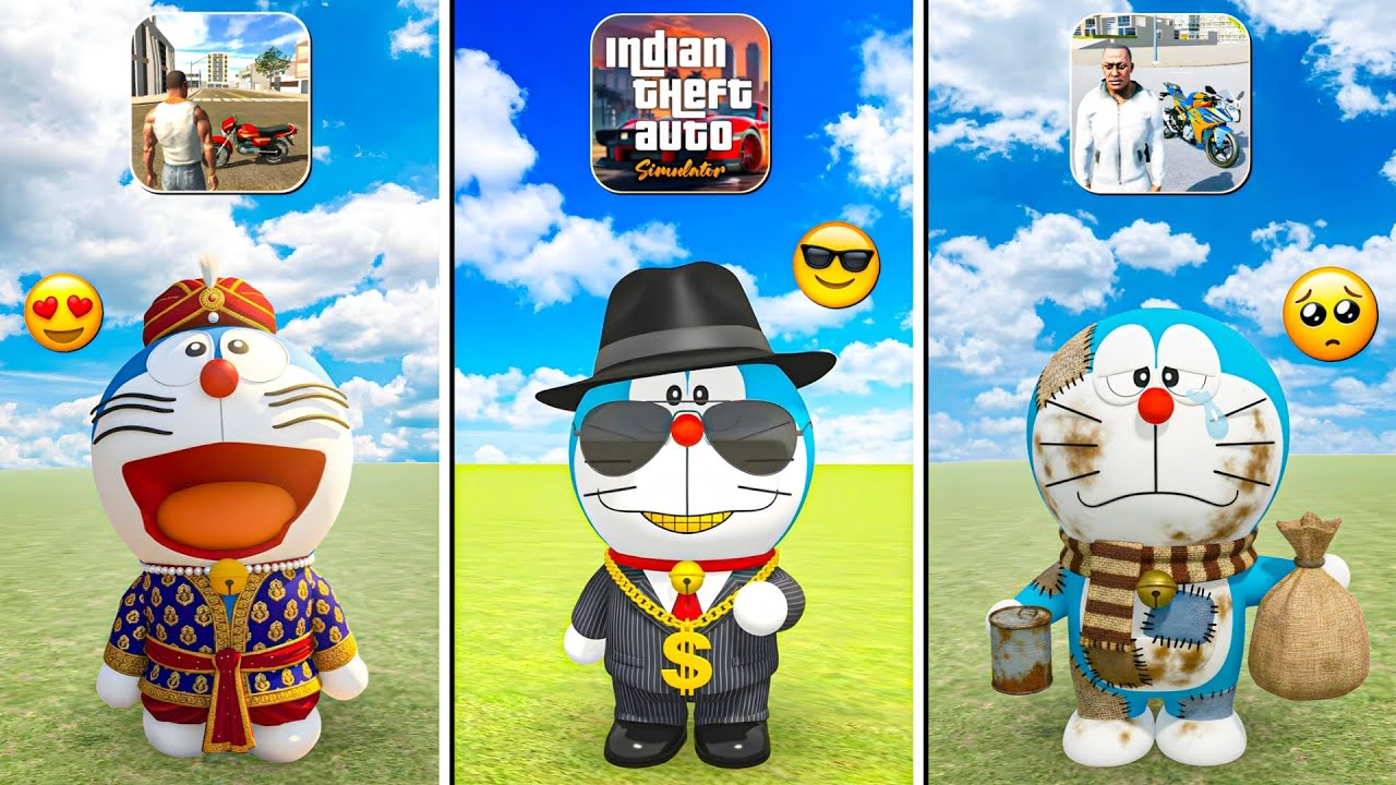 Doraemon In Indian GTA Games 😍🔥