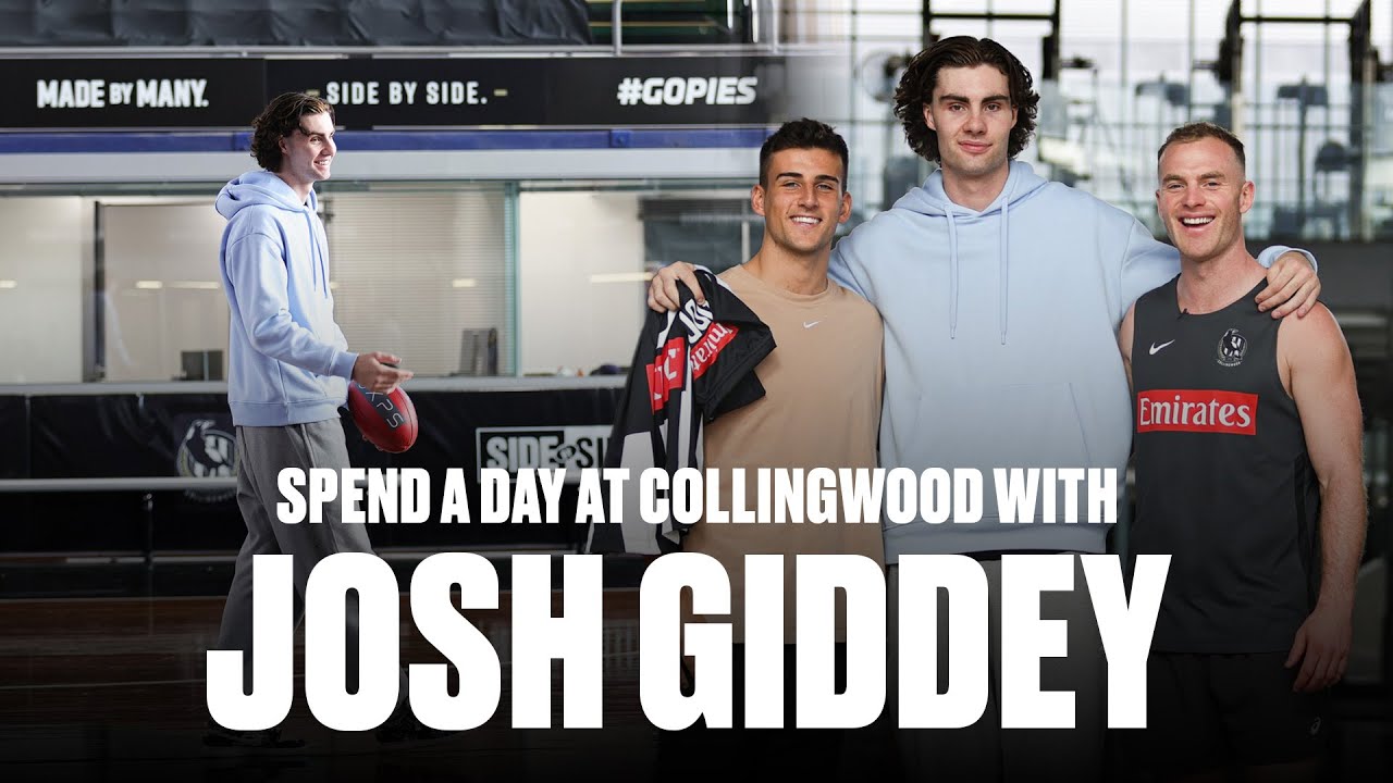 Chicago Bulls star Josh Giddey comes to Collingwood 🐂🏀