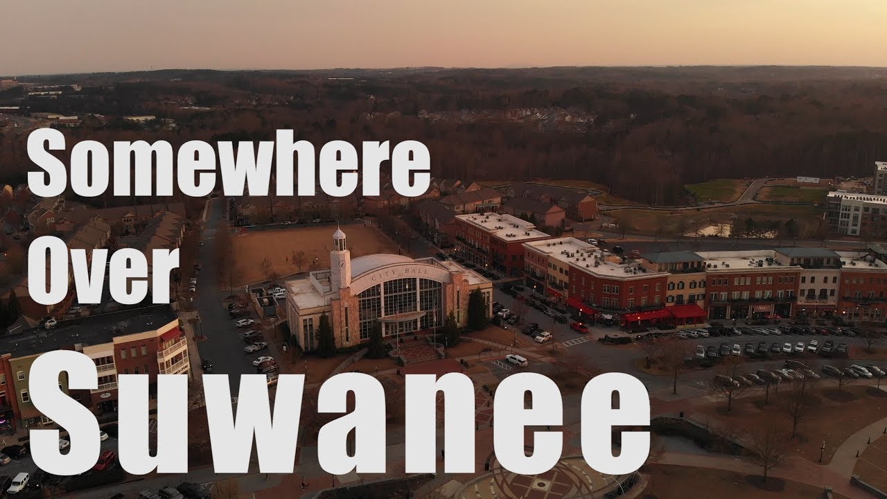 SOMEWHERE OVER SUWANEE ~ Suwanee, GA 30024 Aerial Montage