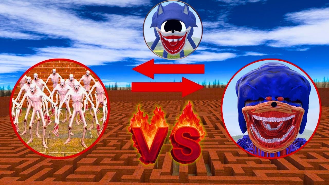 Best of SCP 096 VS SHIN SONIC ZOOCHOSIS In Garry's Mod #30