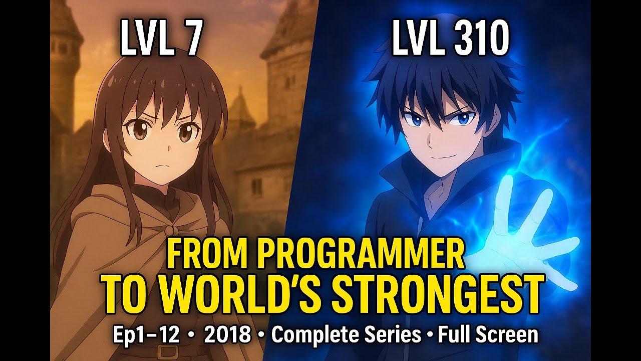 FROM PROGRAMMER TO WORLD STRONGEST Ep1-12 English Sub &ndash; 2018 Complete Anime Series Full Screen