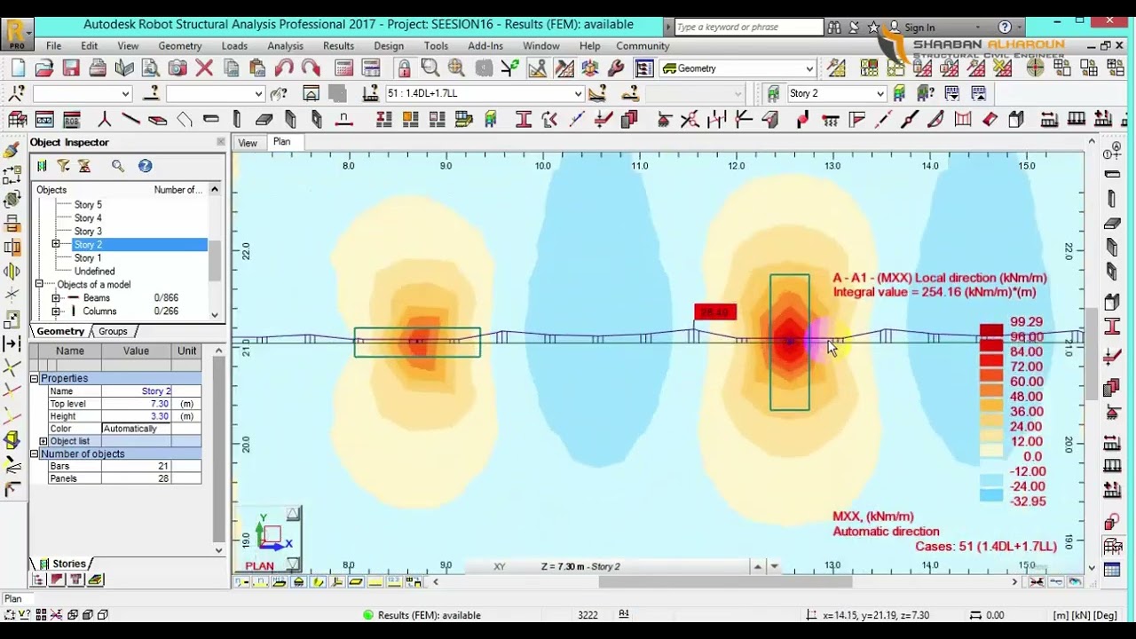 SESSION 16 -Design of Flat Slab 2ND Floor -Part- 1