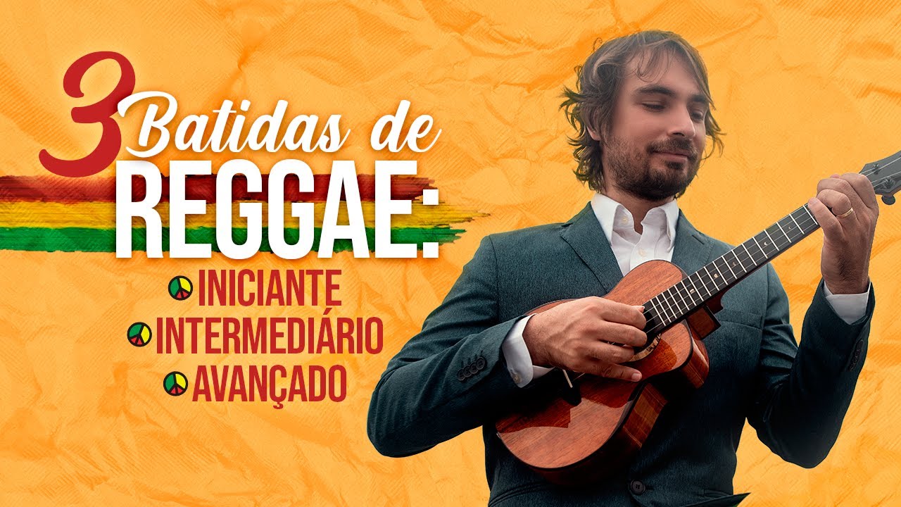 3 batidas de reggae: iniciante, intermediário e avançado