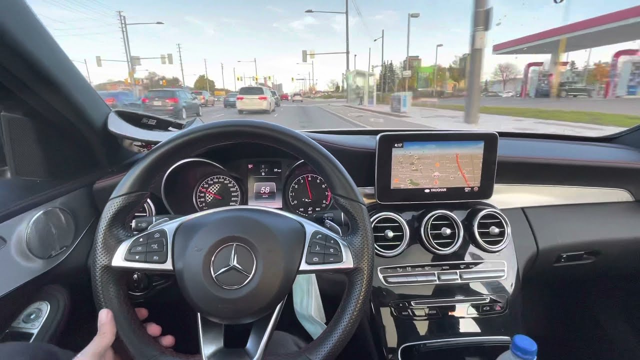 C450 AMG V6 Bi-Turbo POV Driving | Sounds 🏎