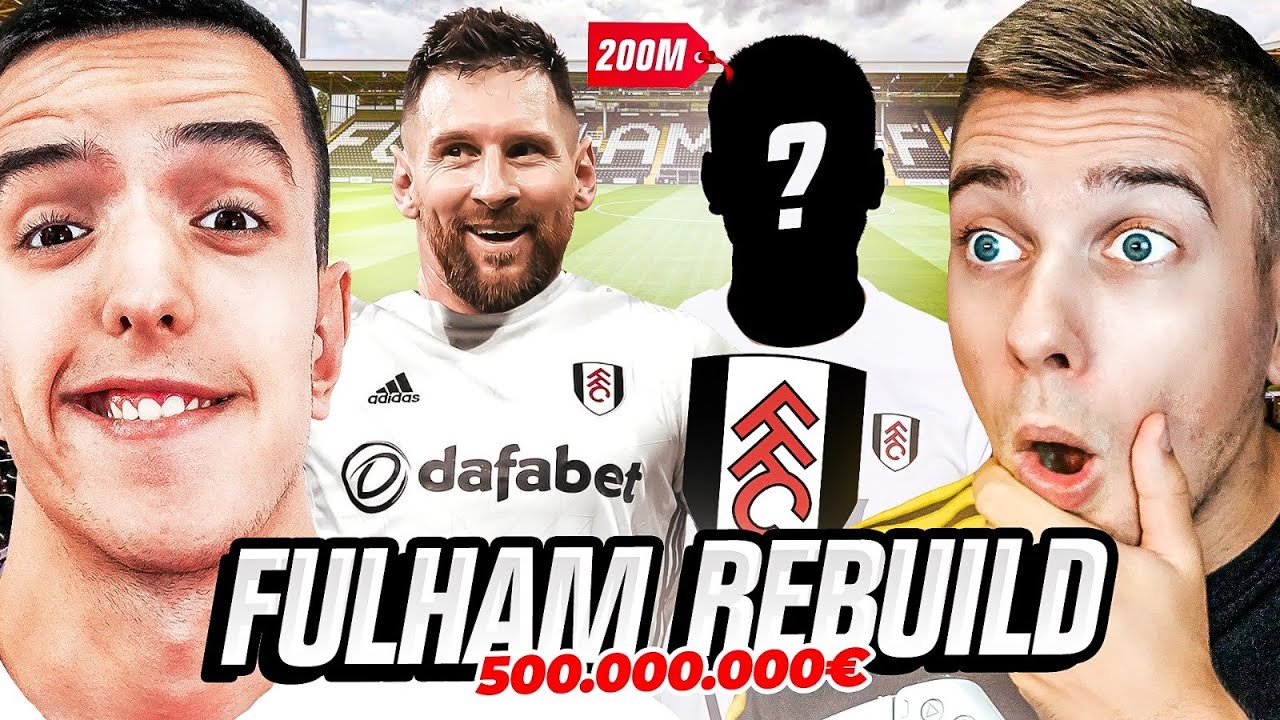 VELIKI FULHAM 500 MILIONA REBUILDING SA VEKIJEM!