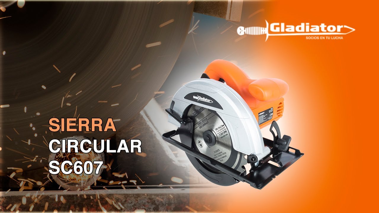SIERRA CIRCULAR 7 1/4'; 1500w SC  GLADIATOR -SKU: 45546