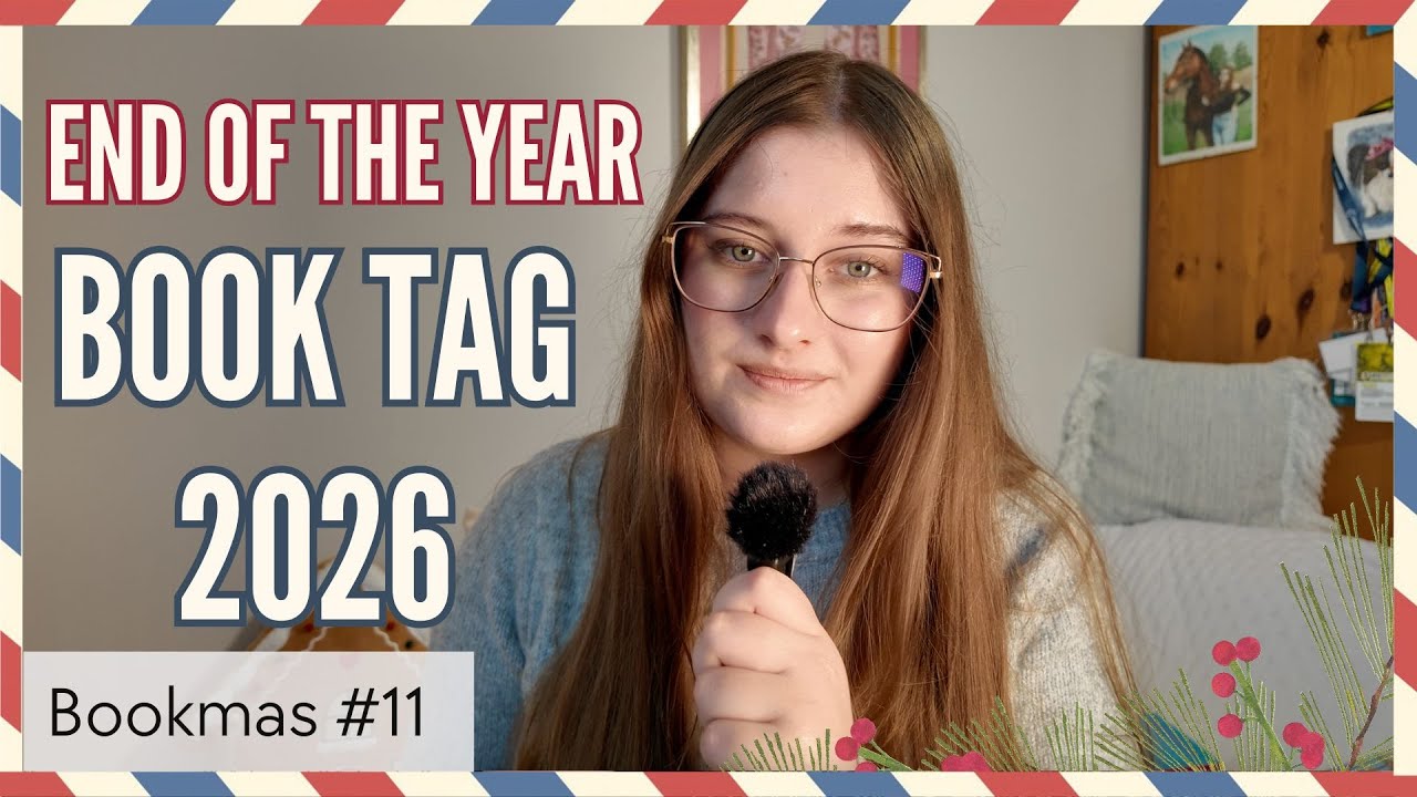 BOOKMAS #12🎄 End of the Year Book Tag 📚 Podsumowanie czytelnicze 2026 roku