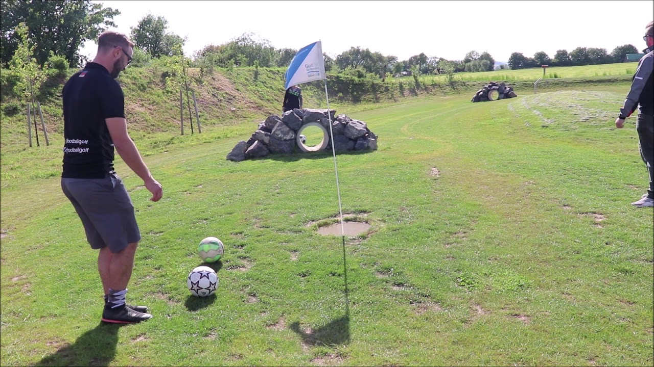 Fussballgolf im Golfpark Gudensberg- Videopodcast mit Henning Hocke