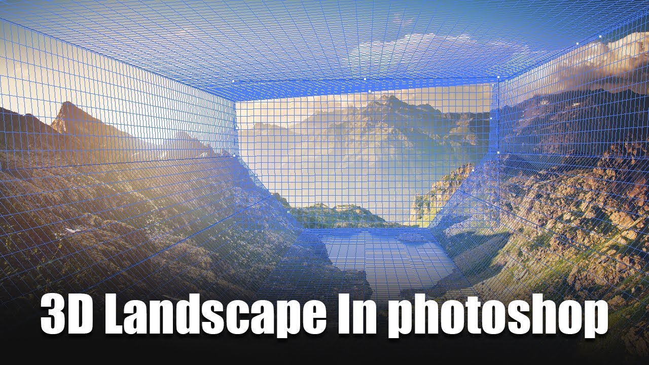 How to create 3D Image from 2D Image in Photoshop