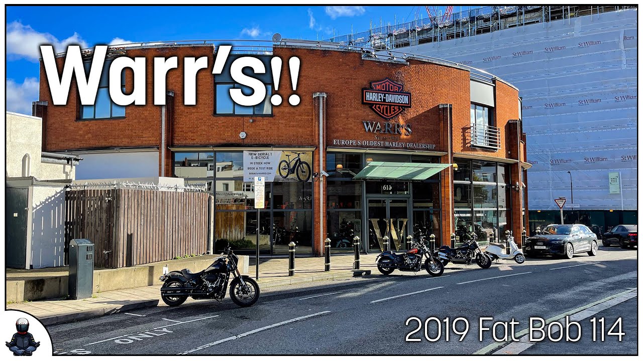 Посещение Warr's Harley-Davidson в Лондоне. Старейший дилерский центр Harley-Davidson в Европе.