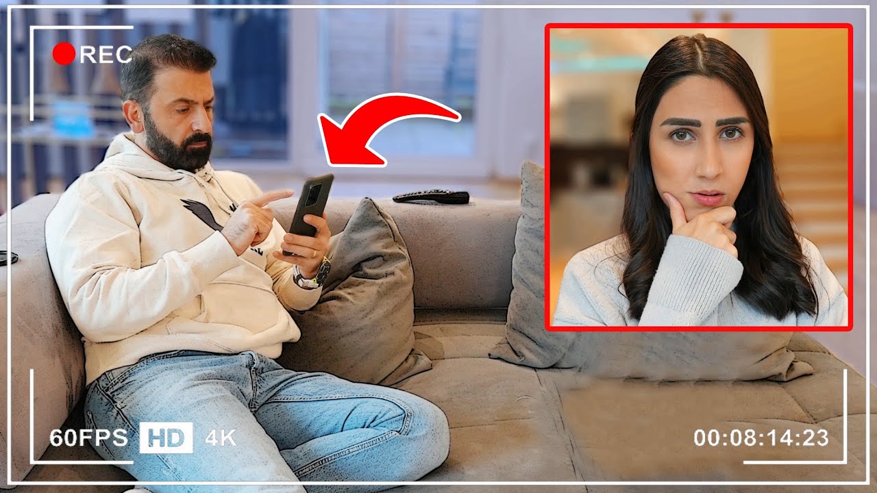 ل اول مرة ب كاميرا خفية 📷 راقبت زوجي !!