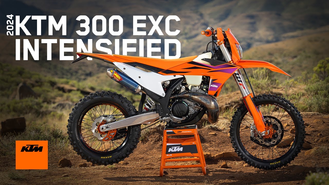 2024 KTM 300 EXC &ndash; intensified with KTM PowerParts | KTM