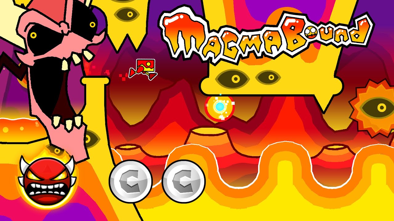 👹 #65 - Magma Bound [Insane Demon] - NEW HARDEST | Geometry Dash