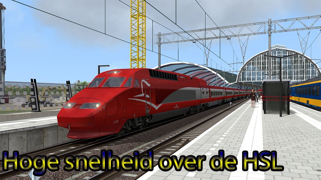 Over de HSL met de Thalys - Train Simulator 2021