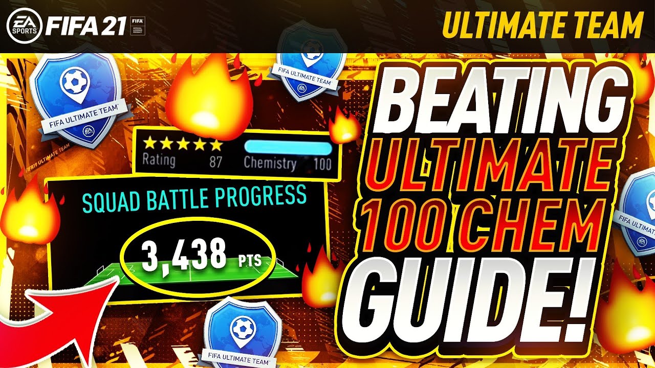 FIFA 21 - SQUAD BATTLES, HOW TO BEAT ULTIMATE 100 CHEM? TIPS & TRICKS!!
