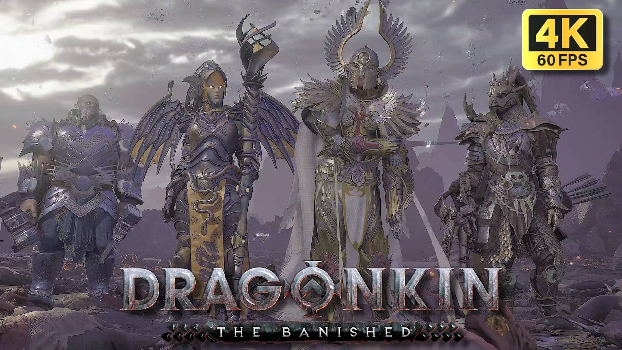 Dragonkin: The Banished &ndash; First Gameplay of This Dark Fantasy RPG  (4K 60fps)