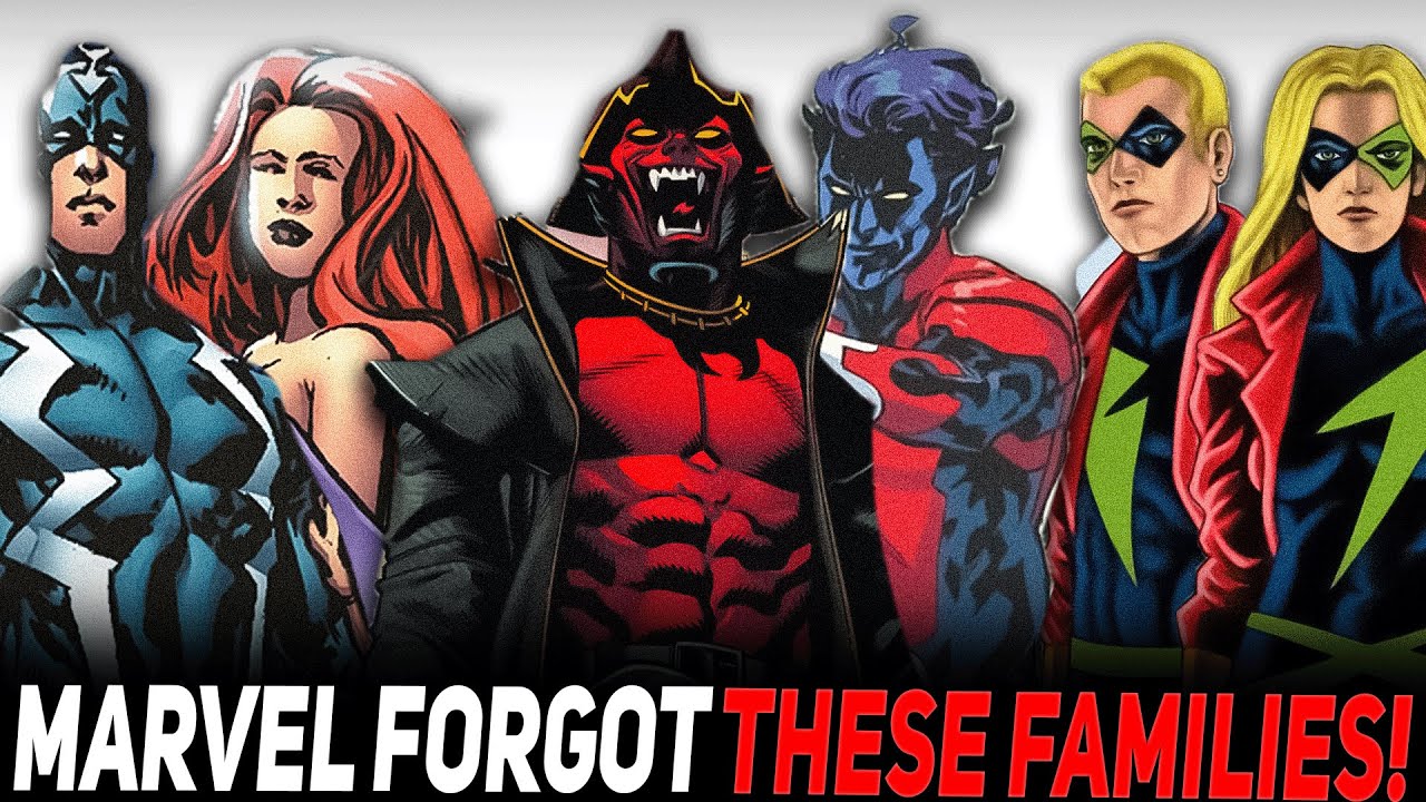 10 Marvel families That Were Quietly Abandoned