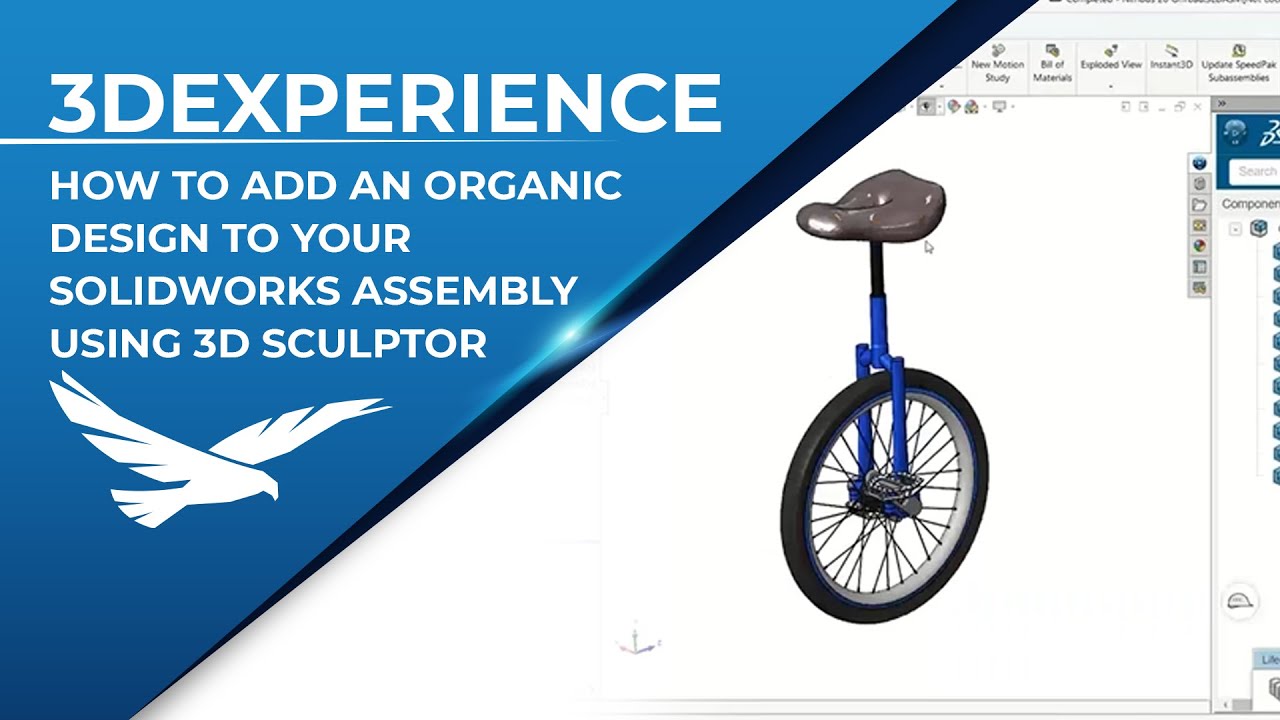 How to Add an Organic Design to Your SOLIDWORKS Assembly Using 3D Sculptor