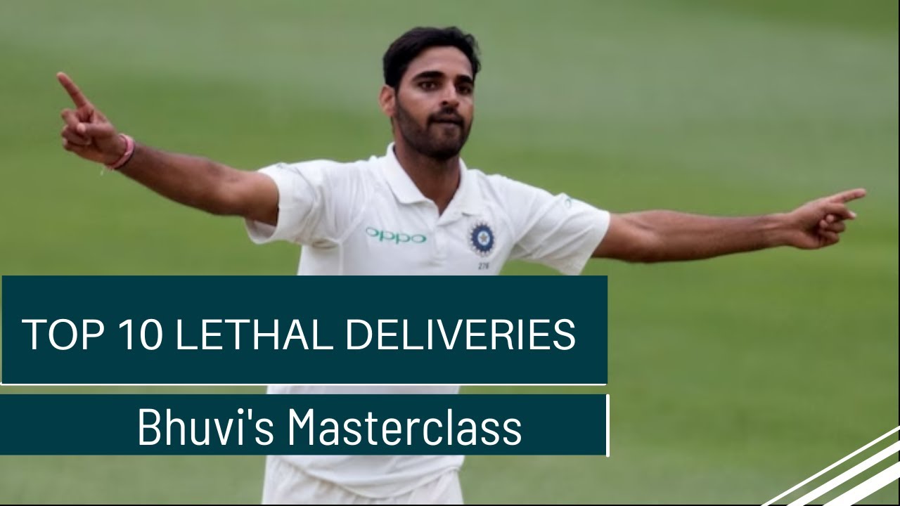 Top 10 Deliveries by Bhuvneshwar Kumar | Masterclass in Swing Bowling