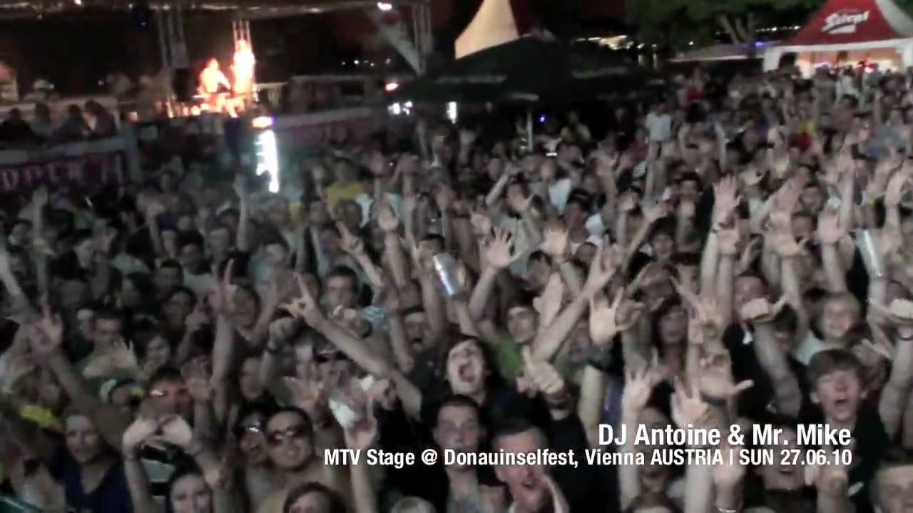 DJ Antoine & Mr. Mike - Live on MTV Stage @ Donauinselfest, Vienna (AT) | SUN 27.06.2010