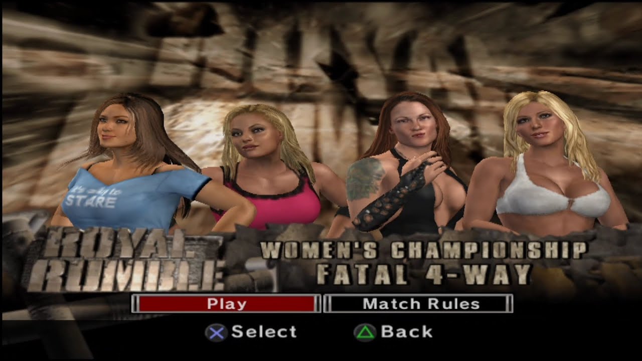 Melina, Trish Stratus, Lita & Torrie Wilson | Women's Championship - WWE SmackDown vs. Raw 2007